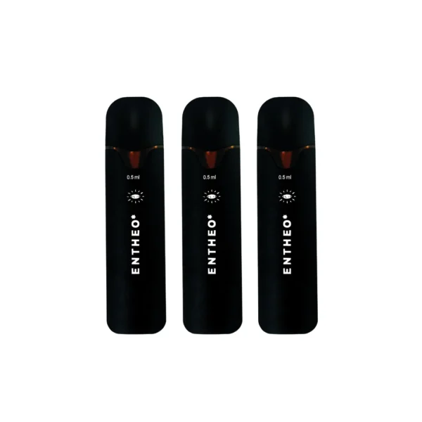 Three Entheo DMT Disposable Vaporizer Pens 500mg